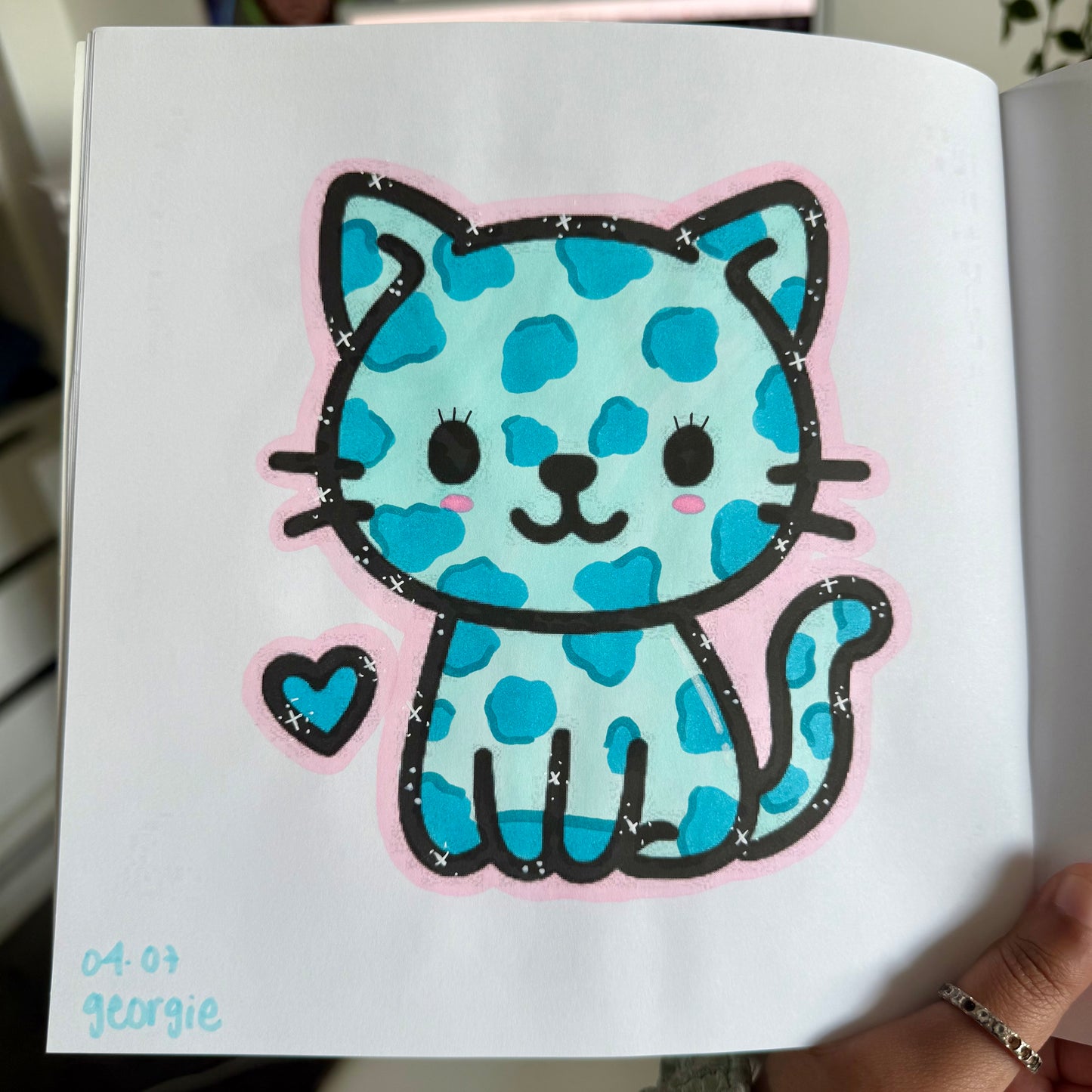 Cutie animals imperfect edition - colouring book