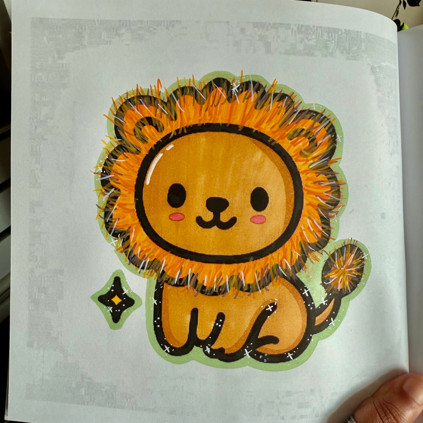 Cutie animals imperfect edition - colouring book
